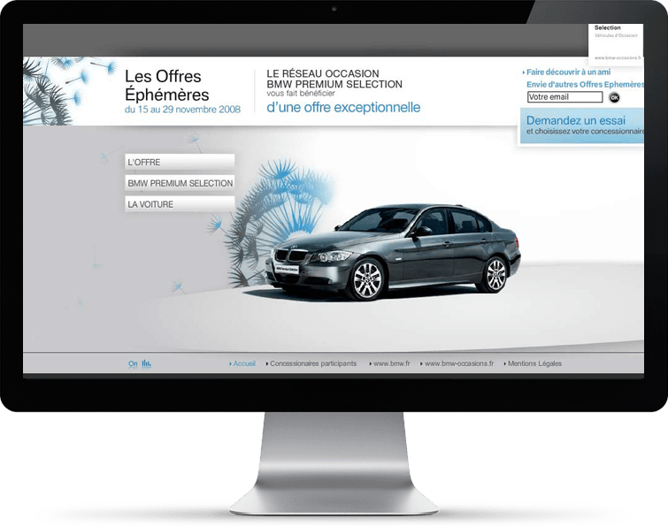 BMW - offres ephémères